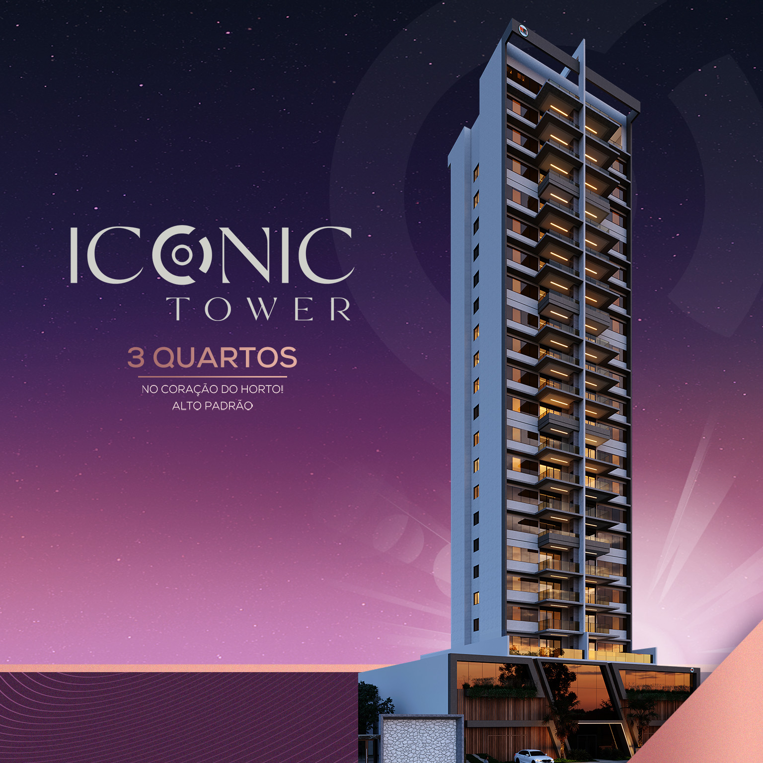 Iconic Tower no bairro Horto, em Ipatinga
